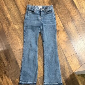 Abercrombie Kids Light Blue Flare Jeans (adjustable waistband)
